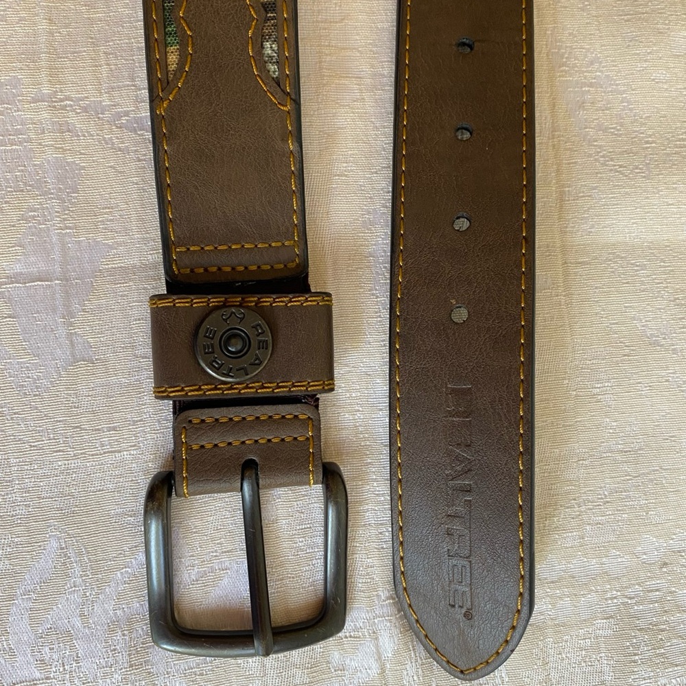 Realtree Leather Belt Men’s XL - Picture 3 of 15